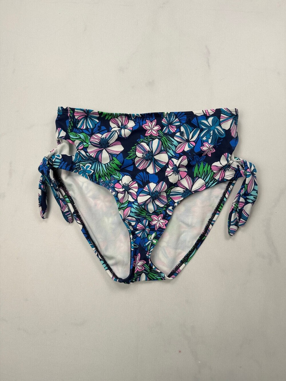 SunDazed Printed Swimsuit Navy Modern Resort - Womens M